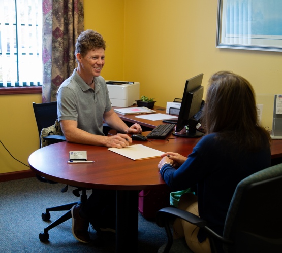 savings account and mortgage loans gouverneur ny bank teller meeting with customer